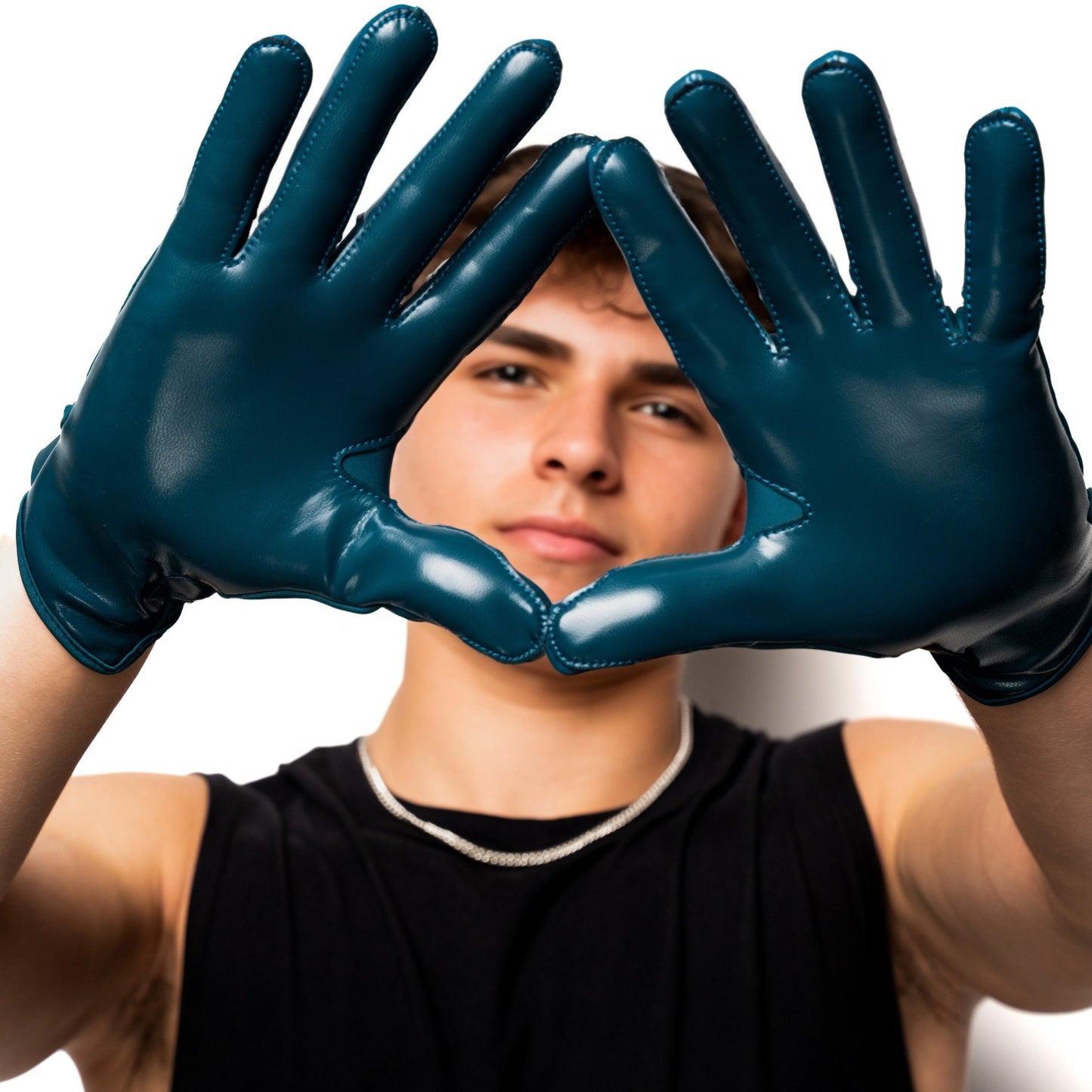 Echo Blue ALLSZN Receiver Gloves